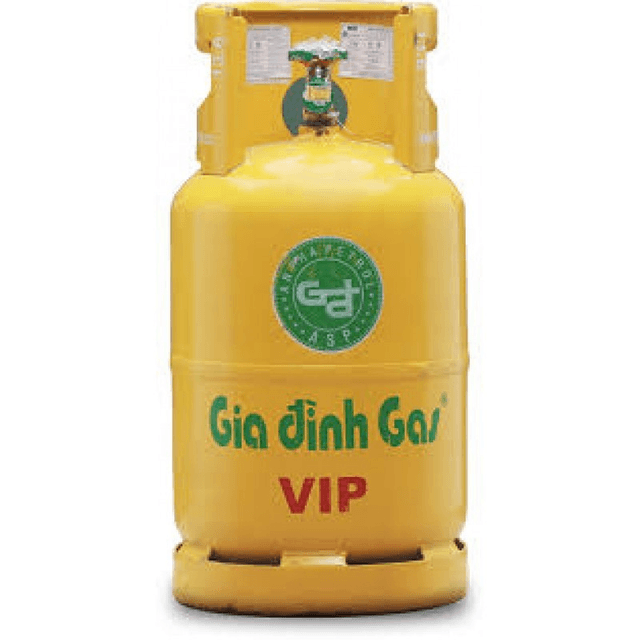 Bình Gas Gia Đình Vàng 12kg