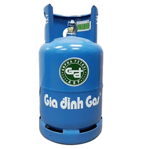 Bình Gas Gia Đình Xanh Shell 12kg